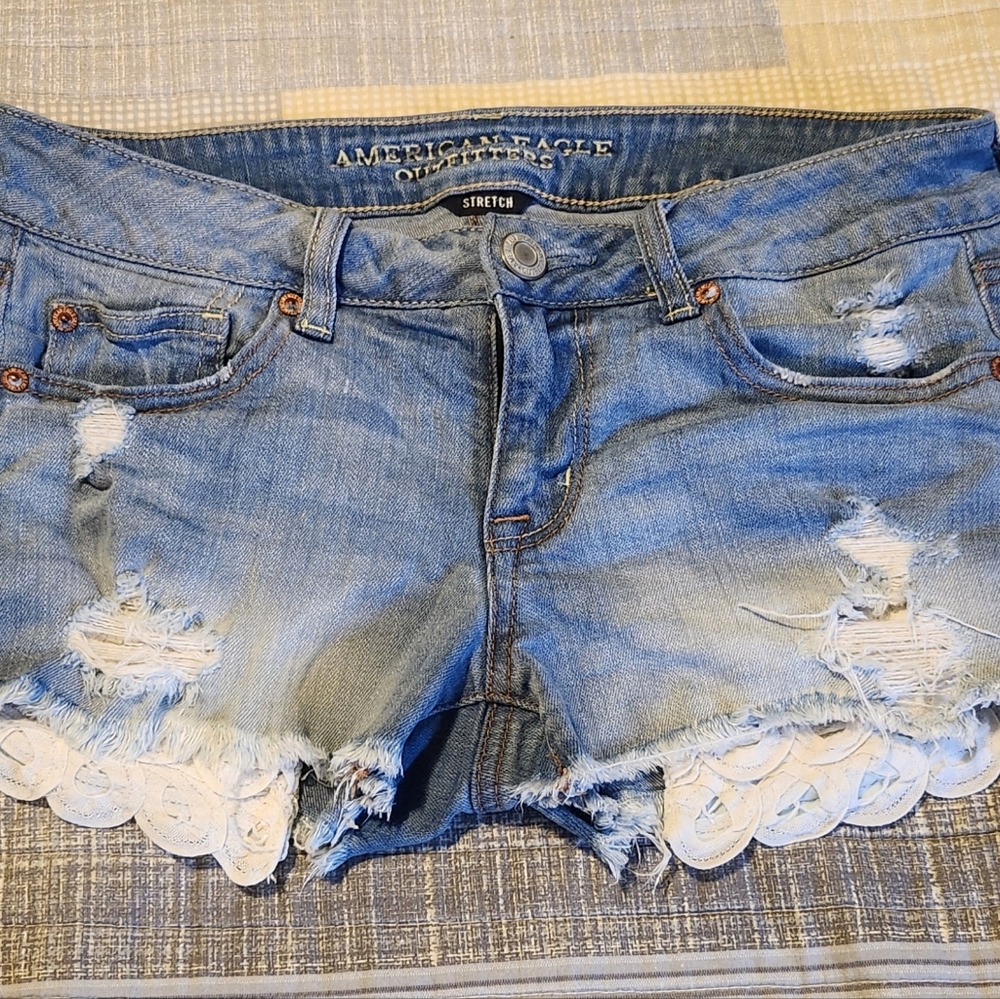 American Eagle jean shorts